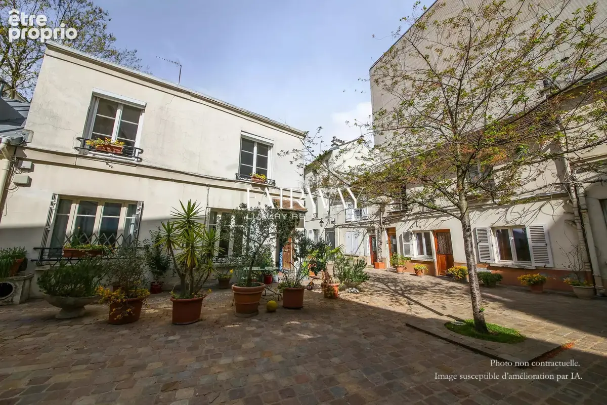 Duplex comme une maison - Hameau des Batignolles - 2 chambres - Paris 17e - photo 10