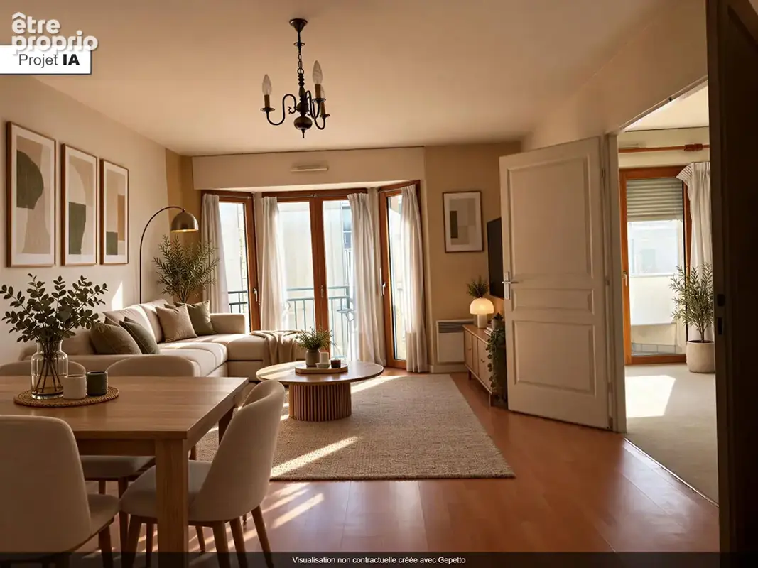 Appartement T5 de 110 m² avec balcons et garages dans une résidence de standing - photo 2