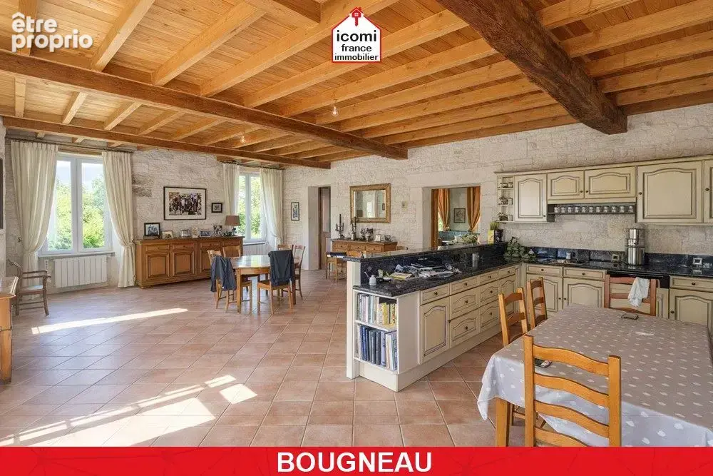 Charente-maritime - bougneau (17800) - a vendre - propriete de +800² sur 1.5ha - amenagement actuel 1 duplex et 2 apt invites  - - photo 7