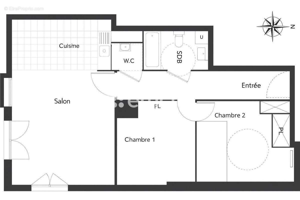 Appartement à LA GARENNE-COLOMBES