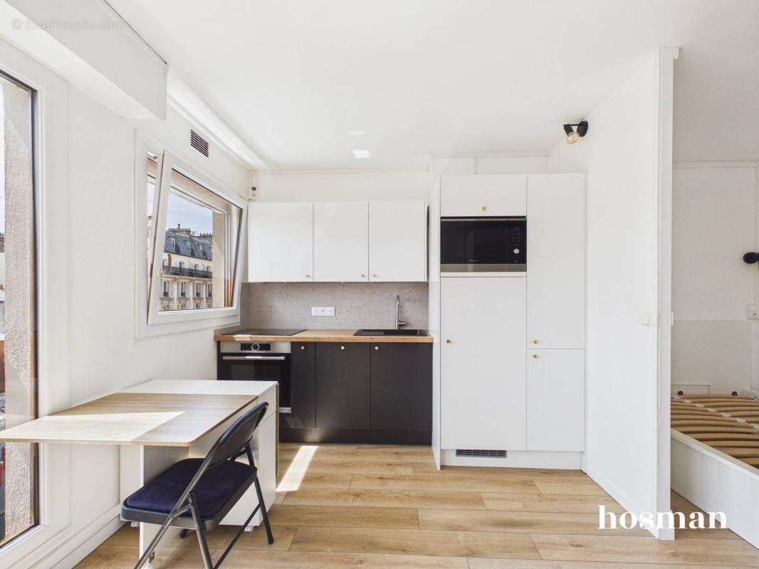 Coup de coeur - Studio de 29 m2 - Lumineux avec une vue dégagée - Rue Saint-Maur - Paris - photo 4