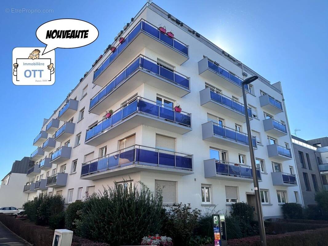 Facade de l&#039;immeuble - Appartement à STRASBOURG