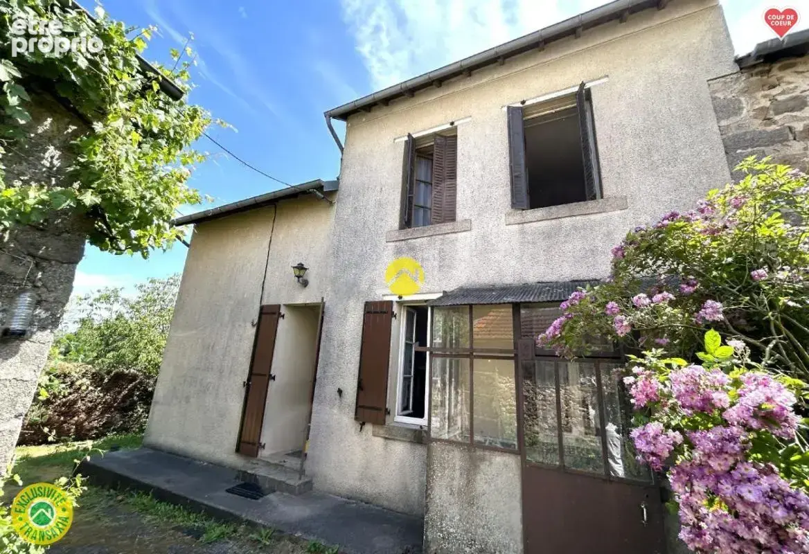 Maison creusoise + grange en pierre - photo 2