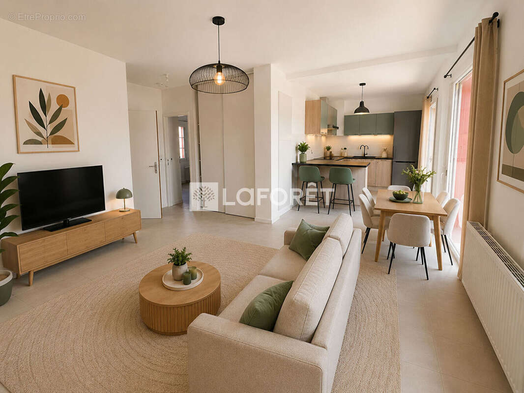 Appartement Guerande 2 pièce(s) 42.5 m2 - photo 3