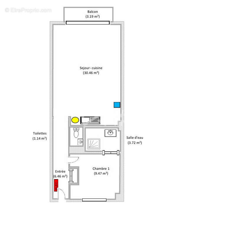 Appartement 51 m² à Berck  - photo 5