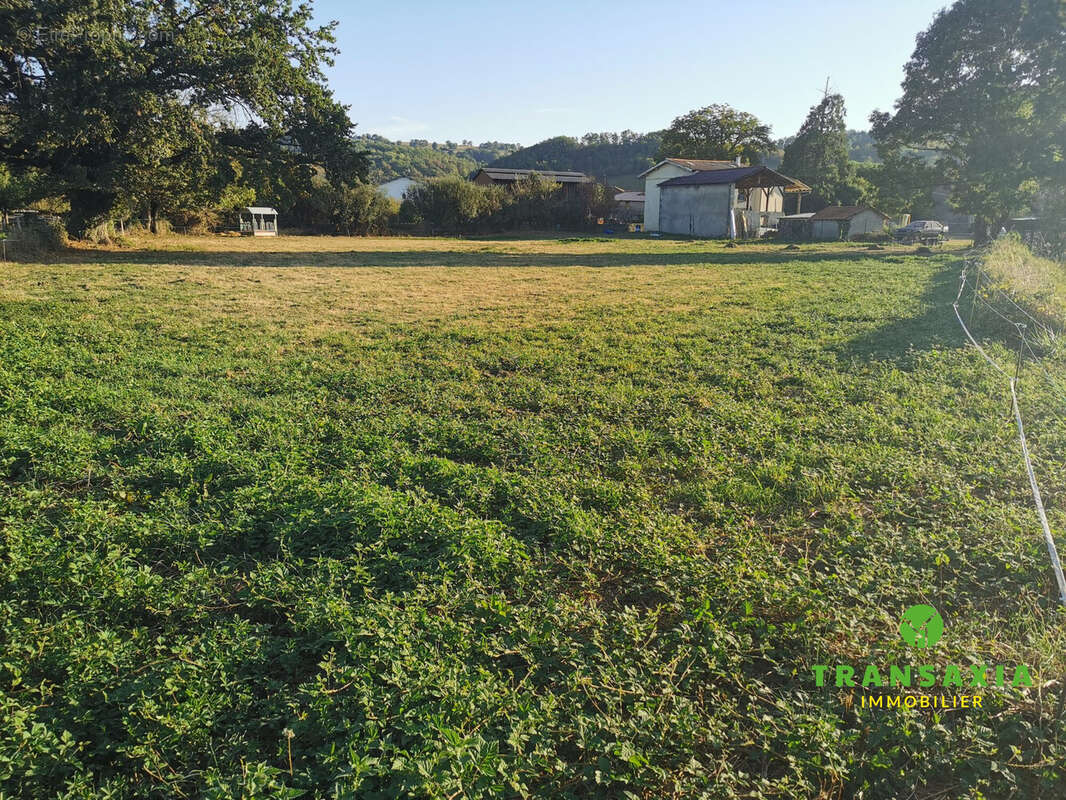 Vue vers village - Terrain à GAJAN