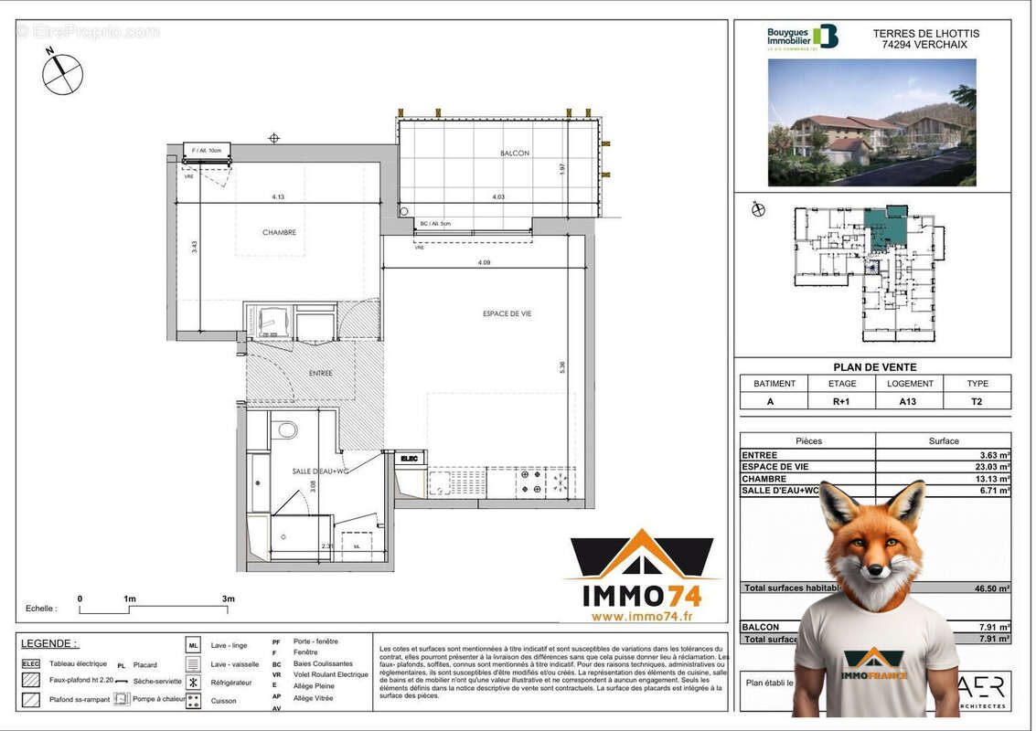 Appartement à VERCHAIX