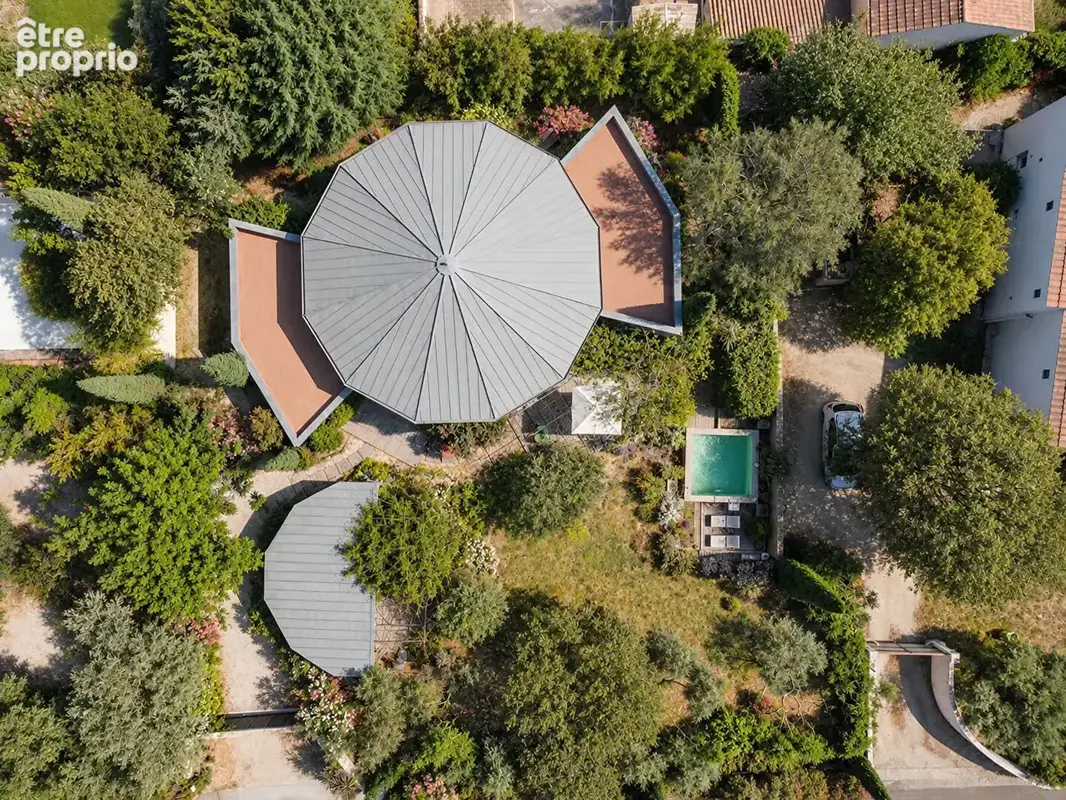 Les Angles, maison d'architecte bioclimatique de 263 m², DPE A, studio indépendant et jardin paysagé - photo 19