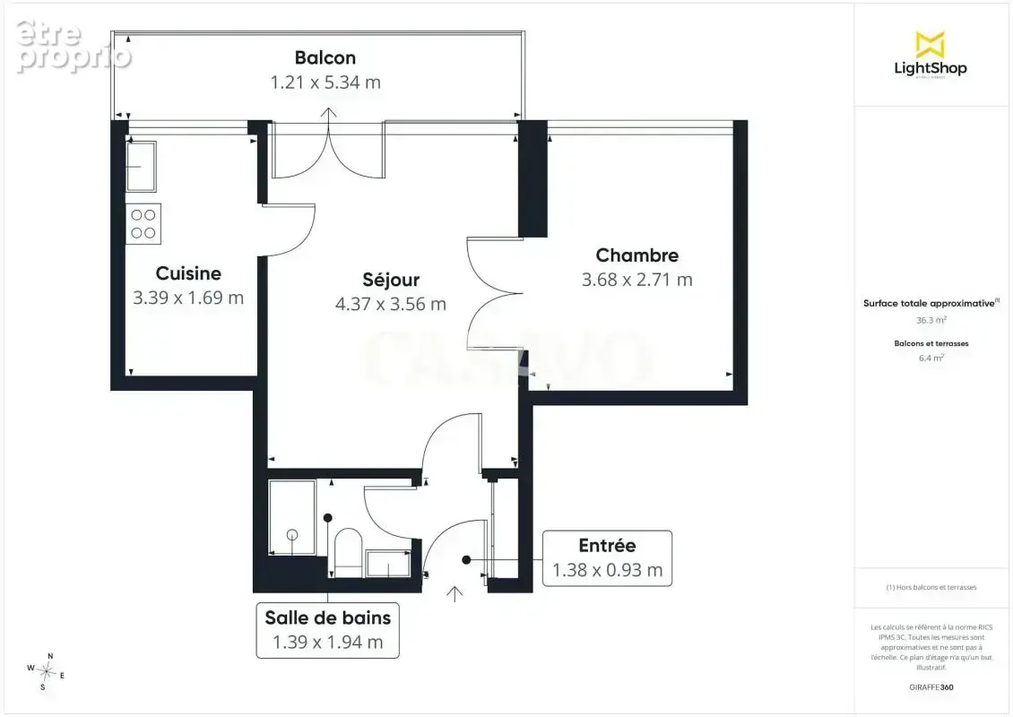 Vente Appartement 2 pièces de 43m² - 92100 Boulogne-Billancourt - photo 5
