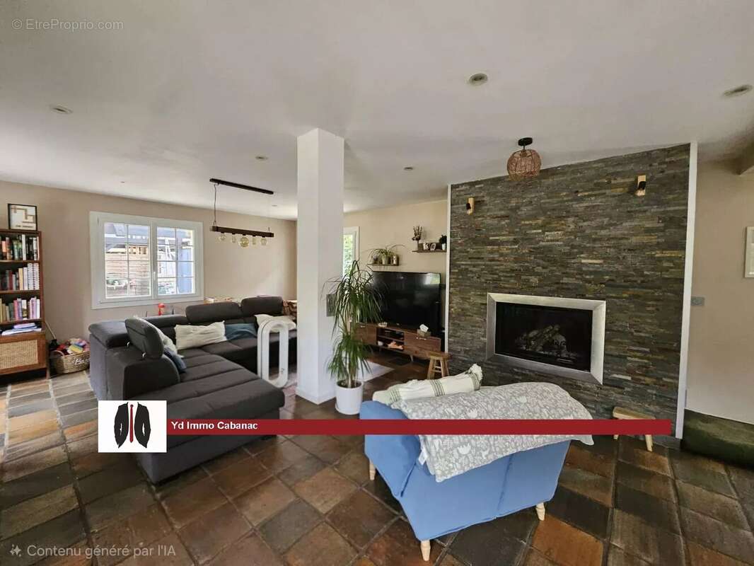 Maison en pierre 4 chambres 1 bureau – 200 m² – Terrain 1 300 m² - photo 5