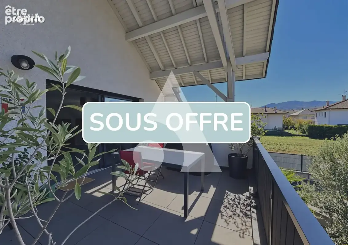 Chambery bissy appartement t4 avec terrasse , garage et stationnements - photo 1