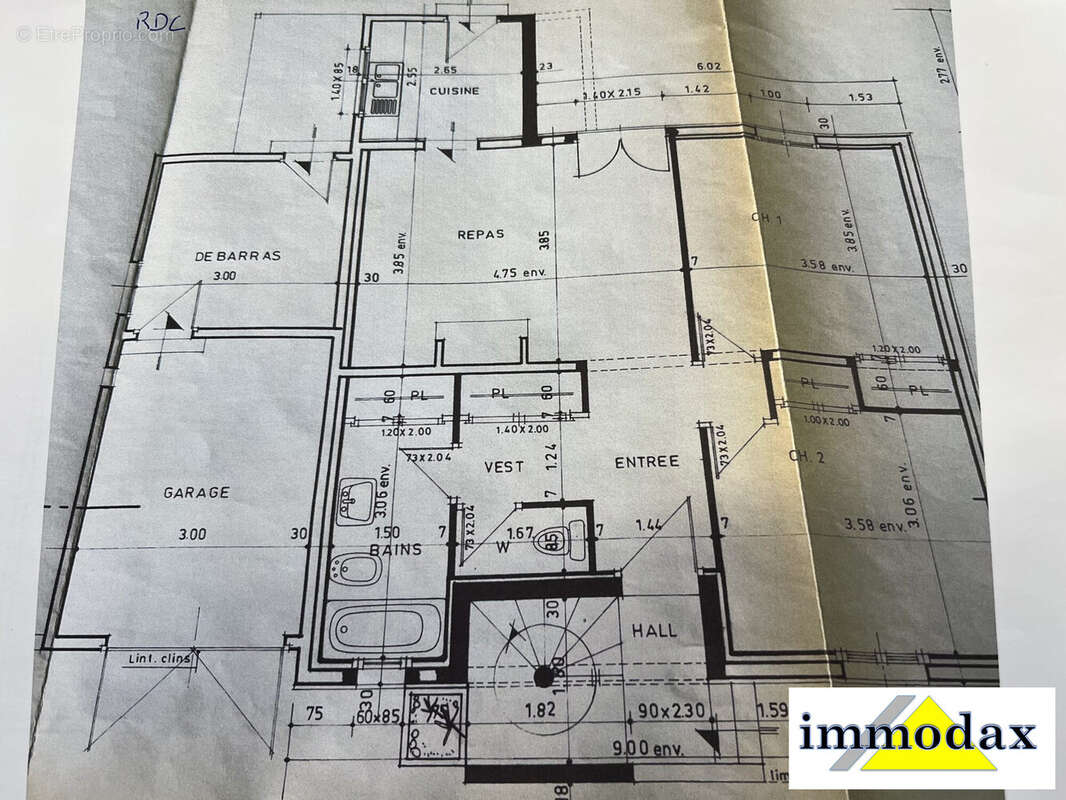 Plan etage