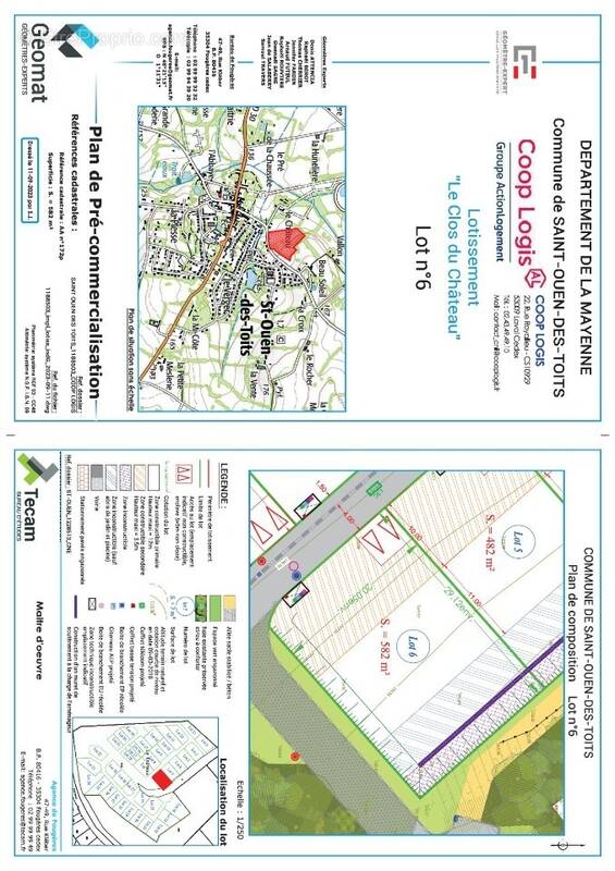 Terrain à SAINT-BERTHEVIN