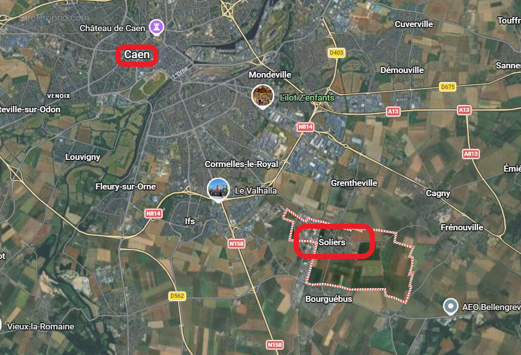 Terrain à SOLIERS