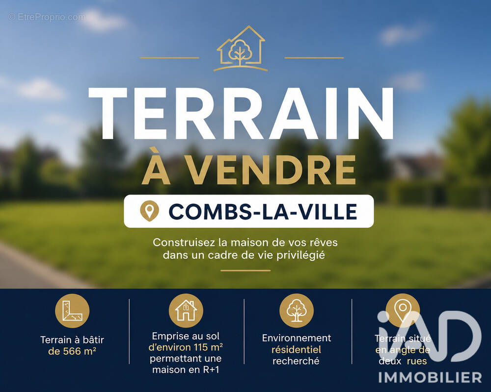Photo 1 - Terrain à COMBS-LA-VILLE
