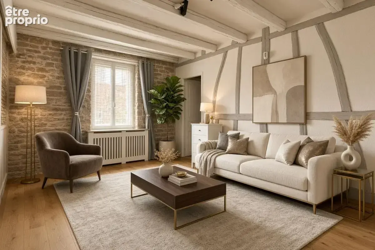A vendre Longère 107m², 3chambres, mezzanine, terrain 437m², dépendance, cave - photo 6