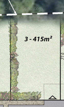 Terrain à LES MATHES