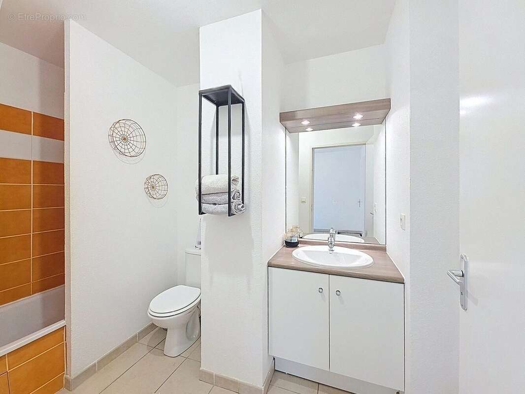 Salle de bain - Appartement à MONTAUBAN