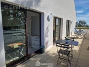 Belle terrasse accessible de la cuisine et de la pièce de vie. - Appartement à LA ROCHE-SUR-YON