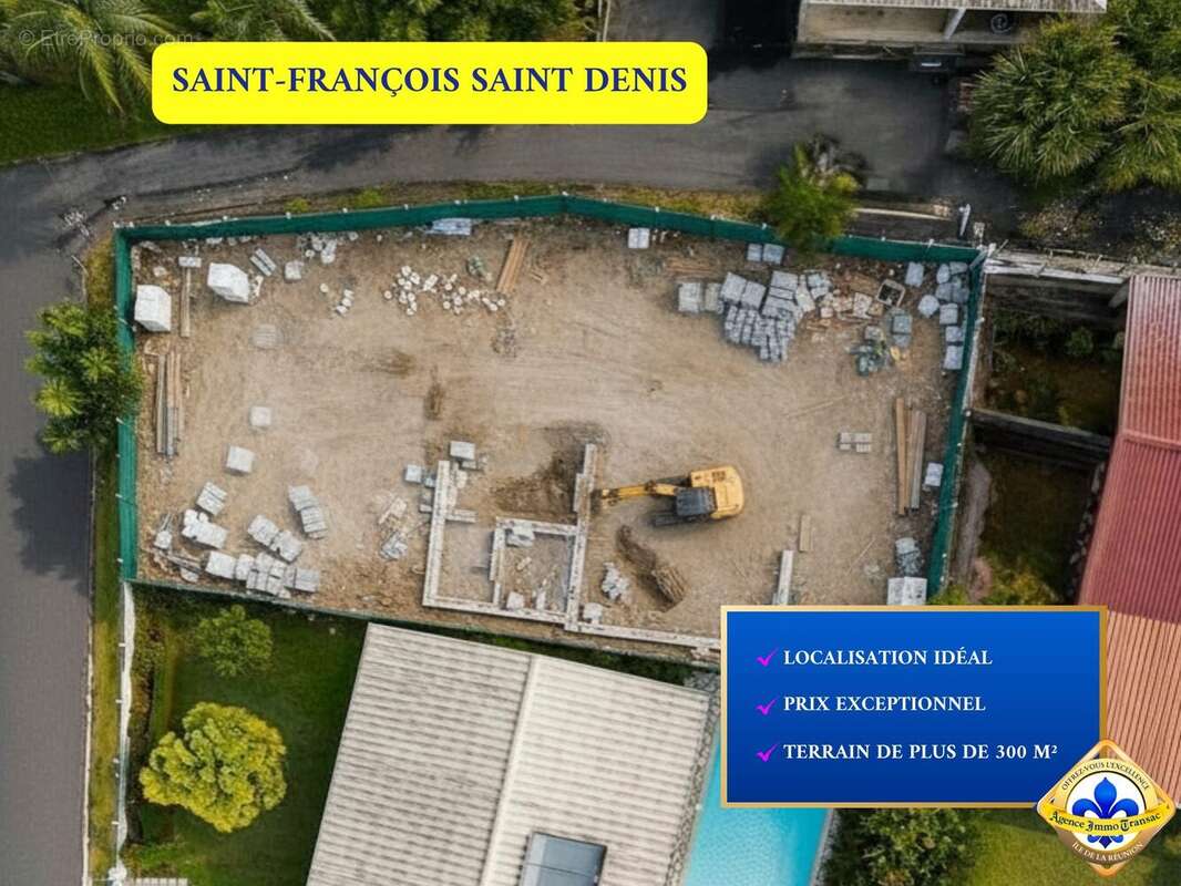 Terrain à SAINT-DENIS