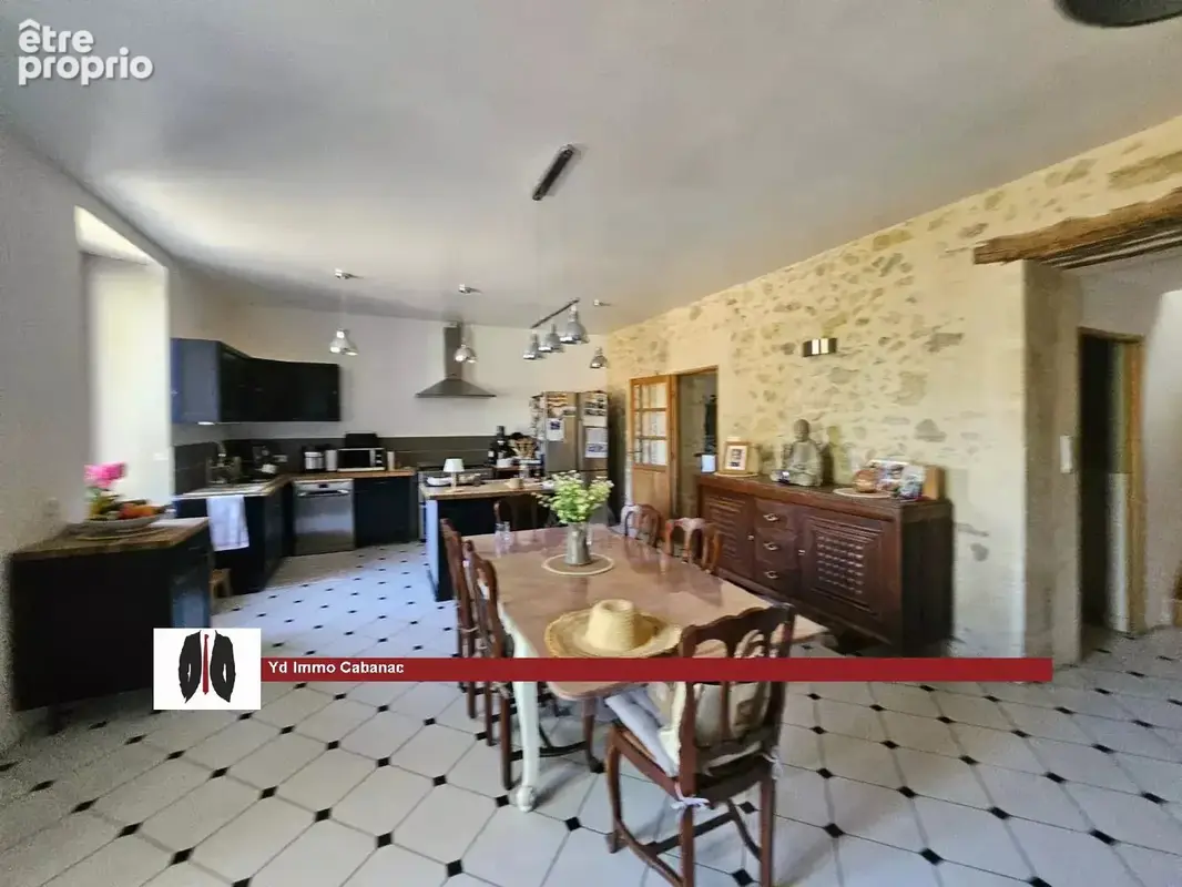 Maison en pierre 4 chambres avec beau terrain - photo 6