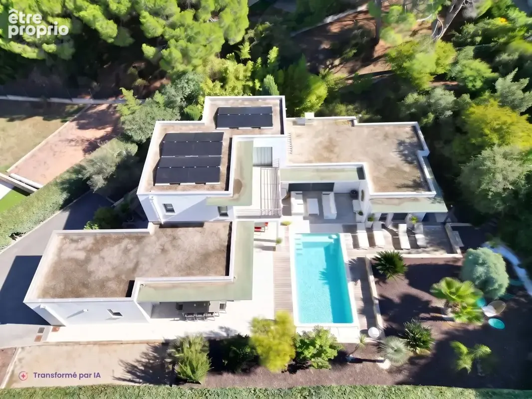 St raphael, villa contemporaine de 4 pieces 162 m² plus immense sous-sol et garage, terrain 1 250m² avec piscine - photo 2