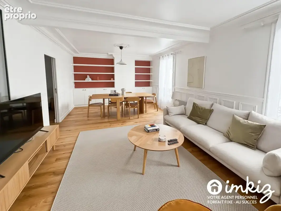 Paris 9e - 51 m² de caractère, parquet et cheminée - photo 4