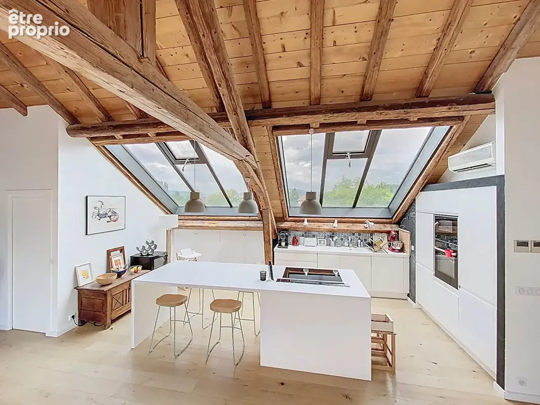 Appartement / Loft de charme avec vue lac et montagne à Annecy le Vieux - photo 5