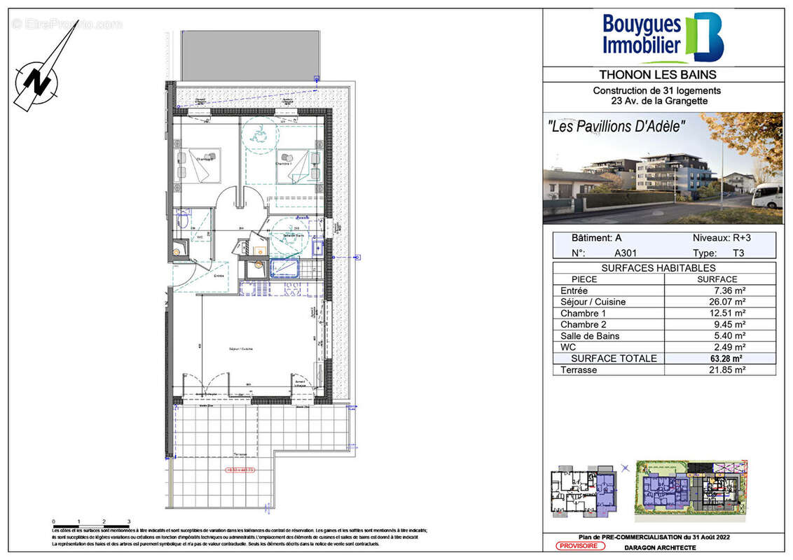 Appartement à THONON-LES-BAINS
