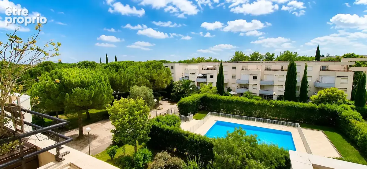 Appartement T4 Montpellier Millénaire   Dernier étage avec terrasse, piscine et box fermé - photo 3