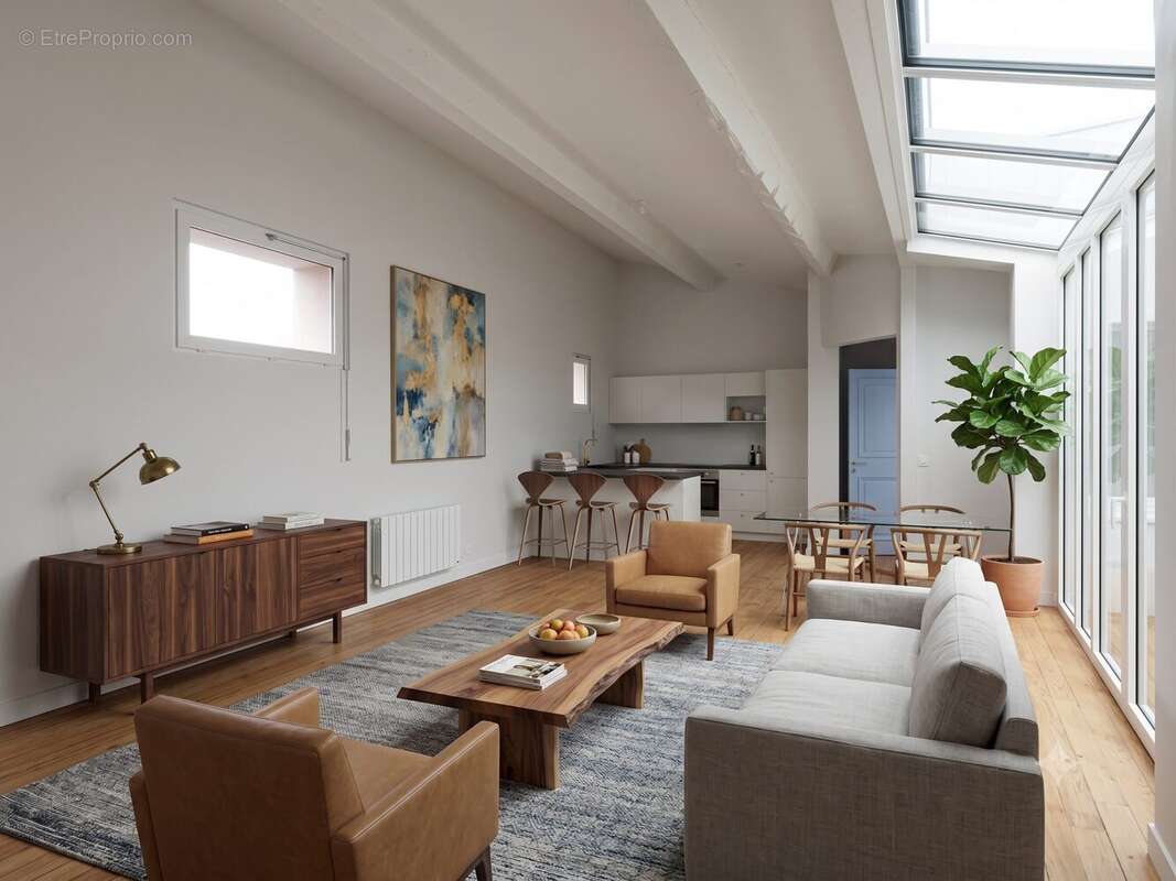 Appartement 82 m² à Bordeaux  - photo 3