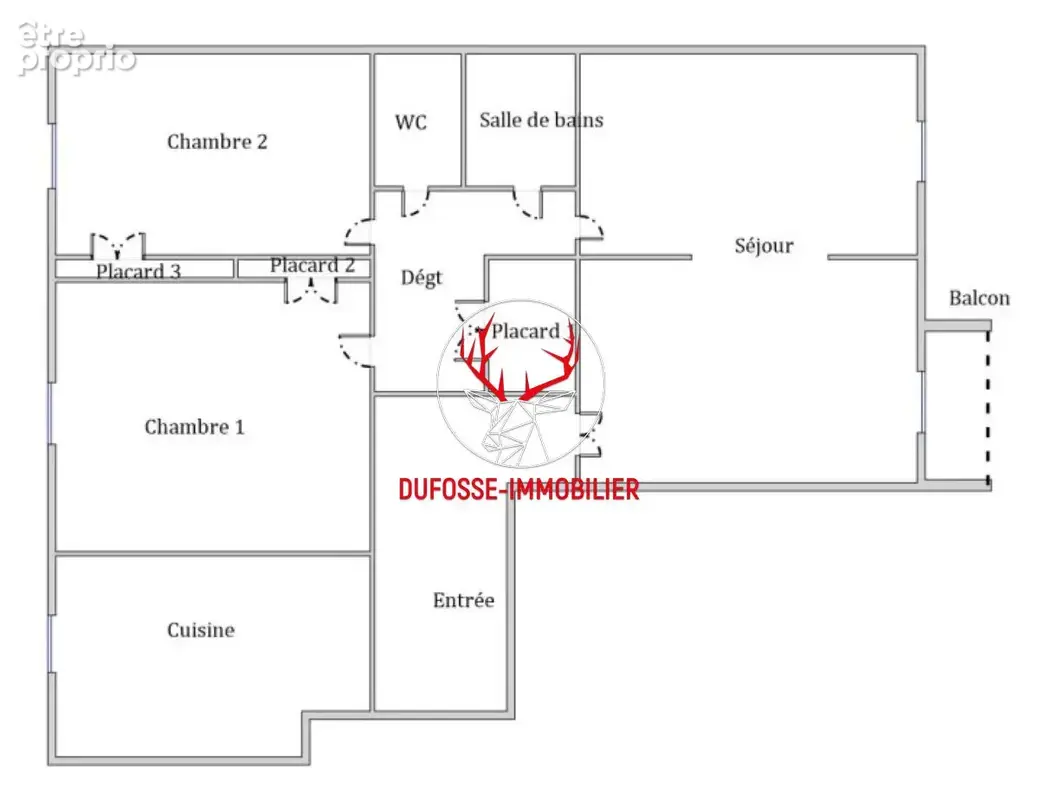 Appartement traversant 78m² avec balcon, cave et garage - Bron centre (69500) - photo 12