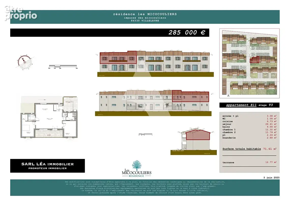 Prox Pertuis - Appartement T3 de 71,85 m2 hab avec terrasse 25 m2 - photo 3