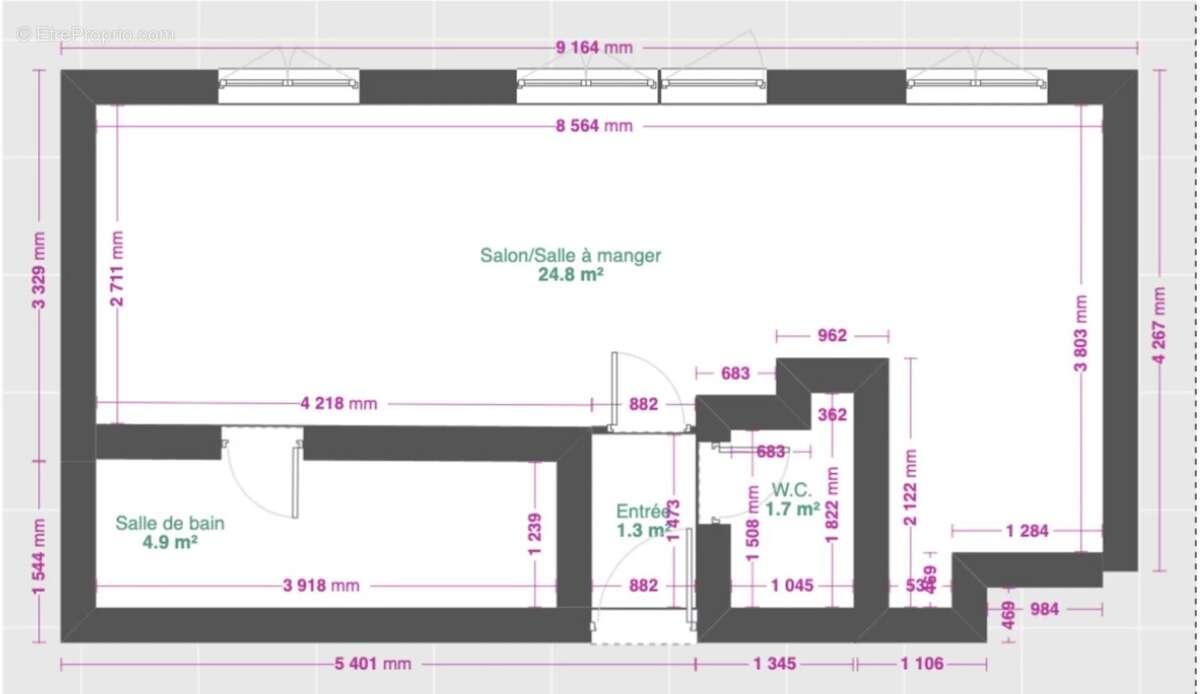 Appartement à PARIS-13E
