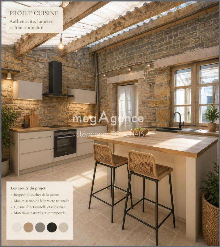 Maison de bourg en pierre 60 m², 4 pièces - photo 5
