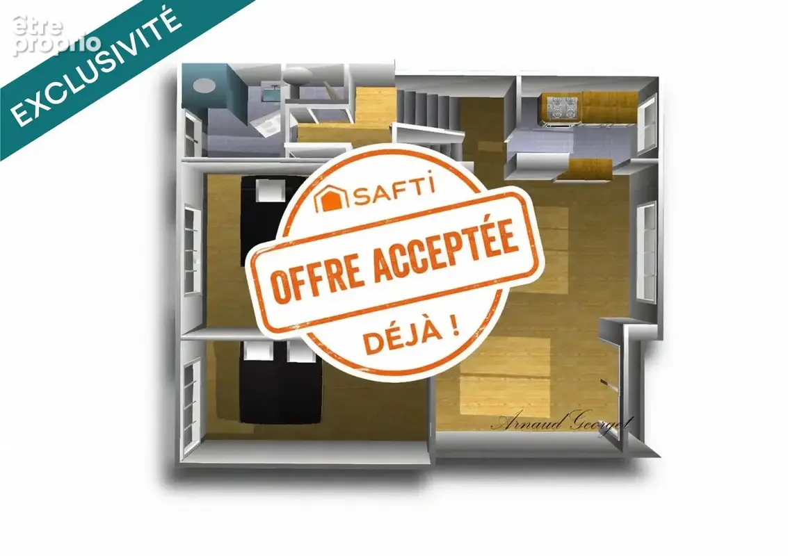 Appartement 4 pièces 69 m² · à Fresnes · 69 m² · 200 000 €