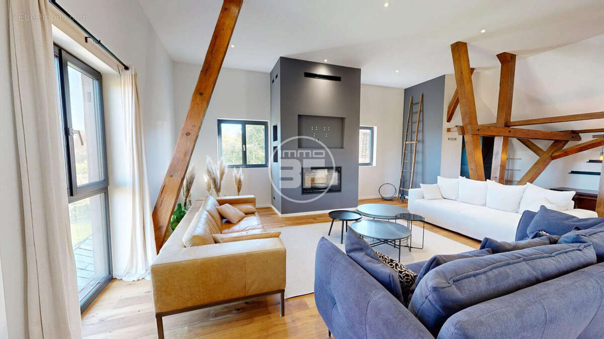 Salon - Maison à STETTEN