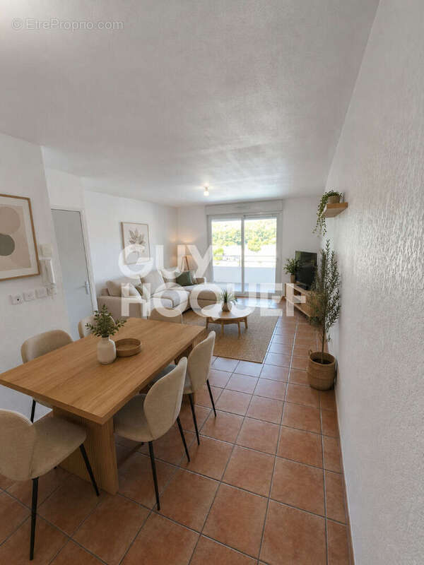 Appartement 2 chambres, balcon de 56 m2 - photo 2