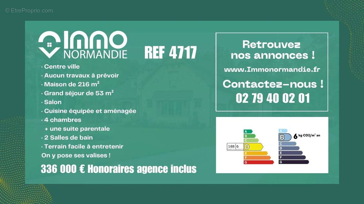 Maison Beaumont Le Roger centre ville - photo 17