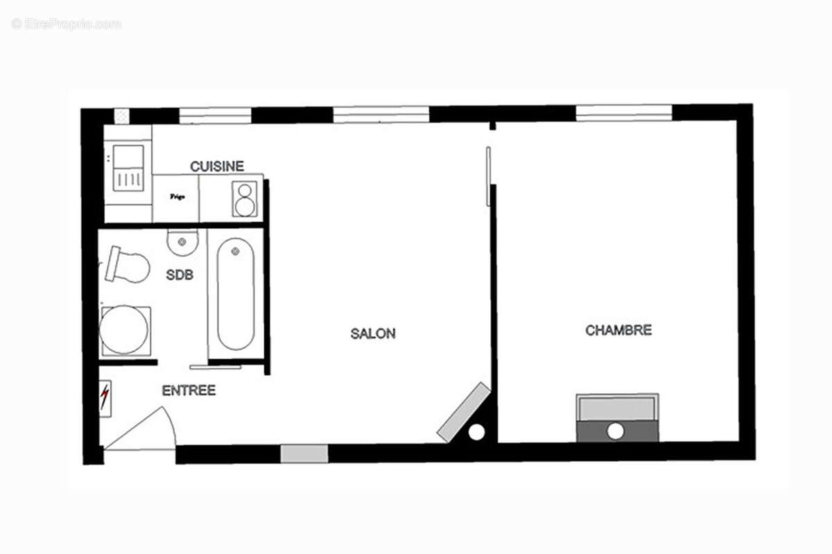 Appartement à PARIS-14E