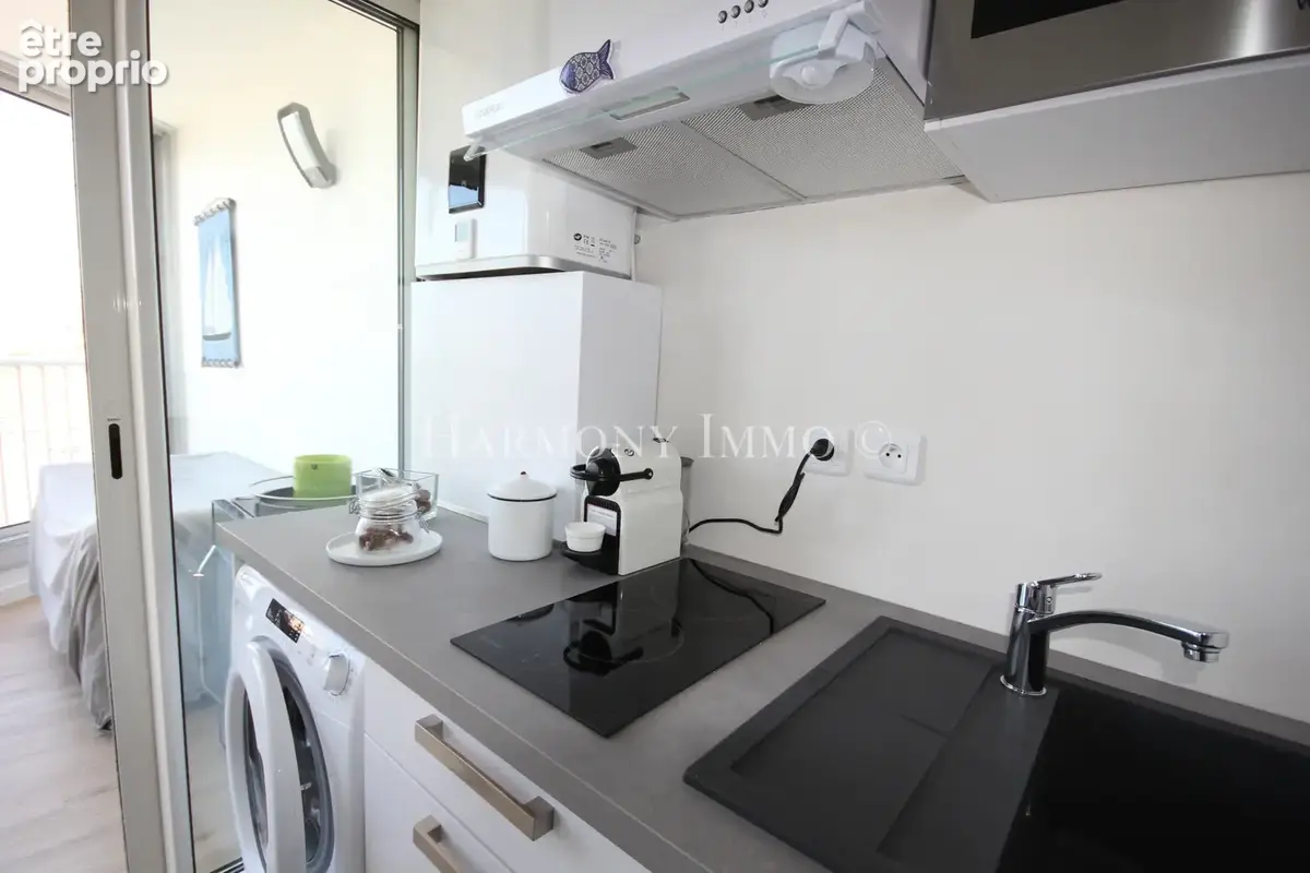 Saint-raphaël centre-ville appartement t1 bis prêt à vivre. - photo 9