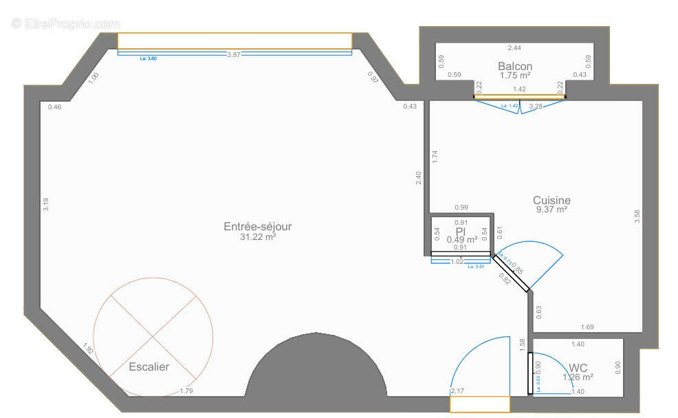 4 Pièces en duplex - photo 15