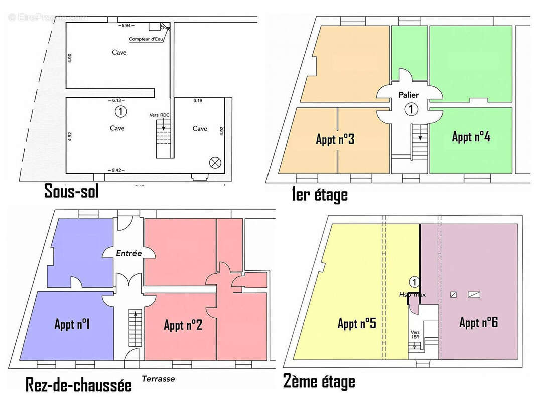 Appartement à BLAINVILLE-SUR-L'EAU