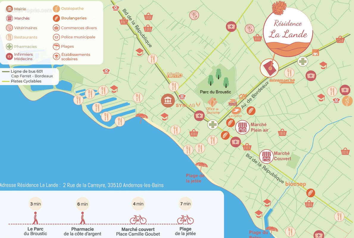 Appartement à ANDERNOS-LES-BAINS