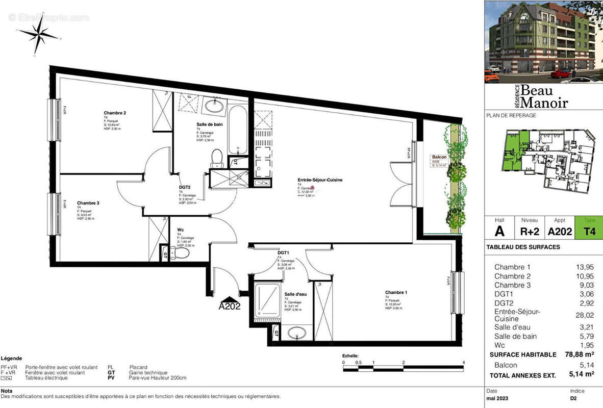 Appartement à ROUEN