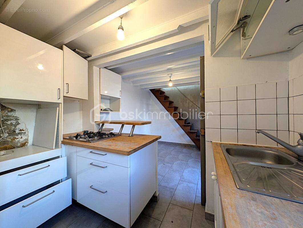 Maison en pierre face a la mer - 40.78m² - charme - barneville 50270 - photo 15