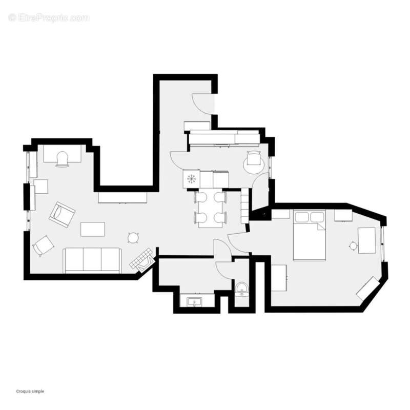 Appartement à PARIS-16E