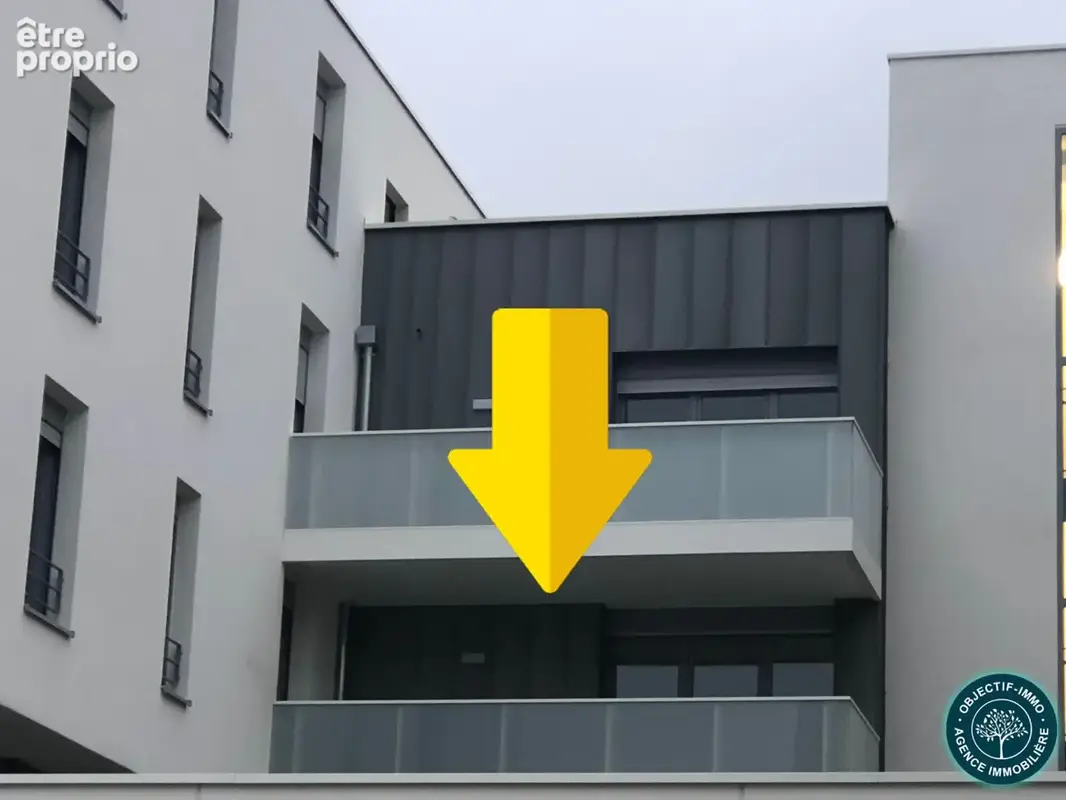 Bischheim   2 pièces 39,14 m2   terrasse 13,86 m2   parking sous-sol   vendu loué - photo 3