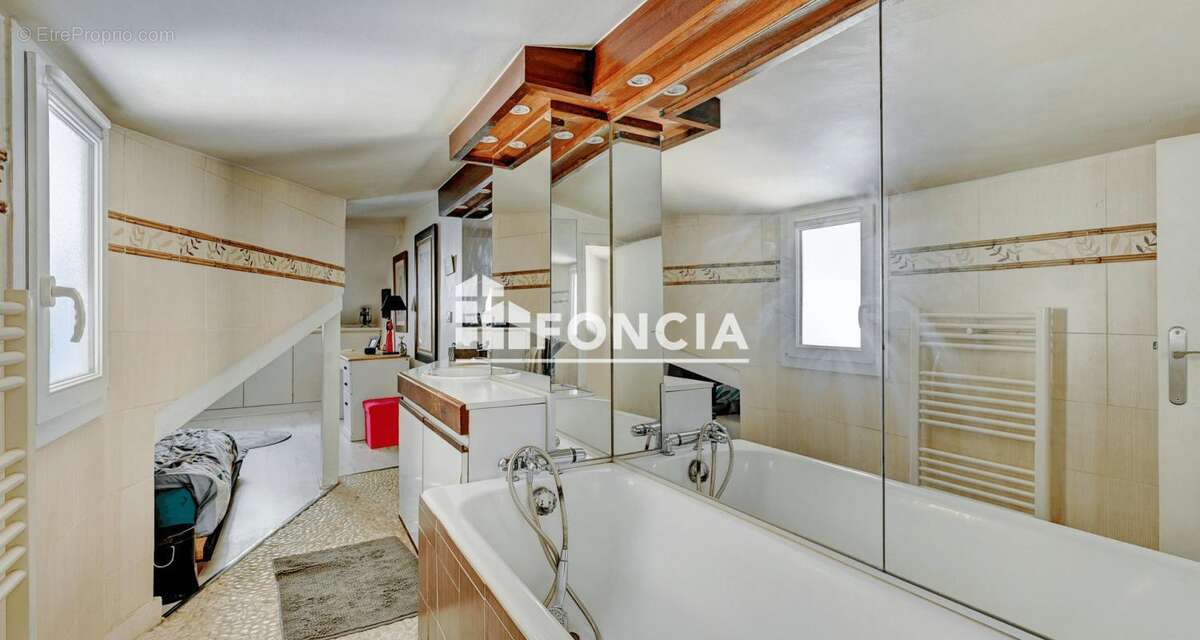 Metro ranelagh - comme une maison - charmant 2 pieces en duplex ( 49 m2) - photo 9