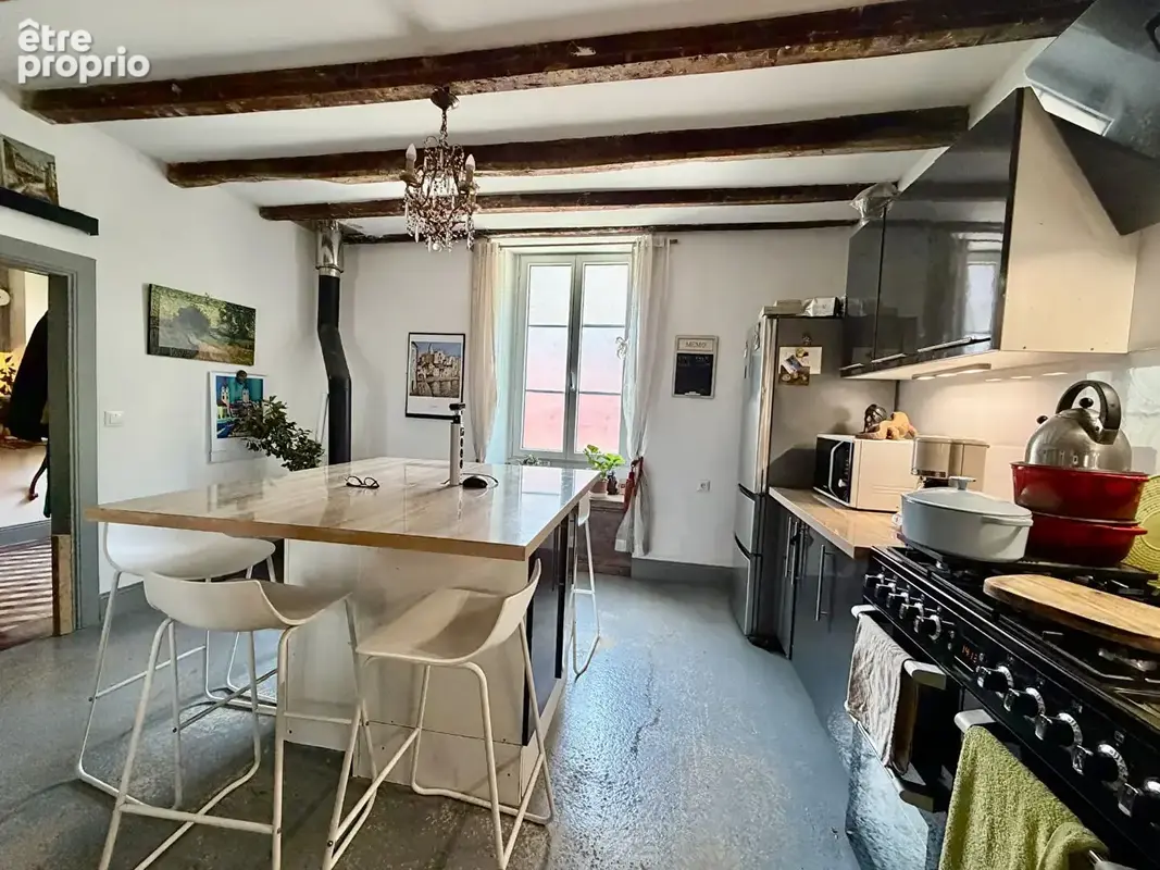Belle maison de ville de caractère avec de beaux volumes, jardin privé au coeur de Ruffec - photo 4